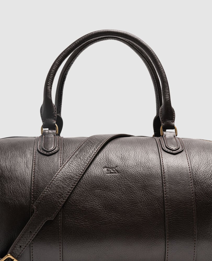 Batch Duffle Bag, CHOCOLAT, Flat Lay