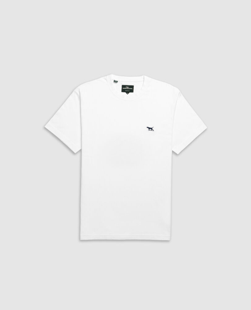 The Gunn Tee 2.0, SNOW, Flat Lay