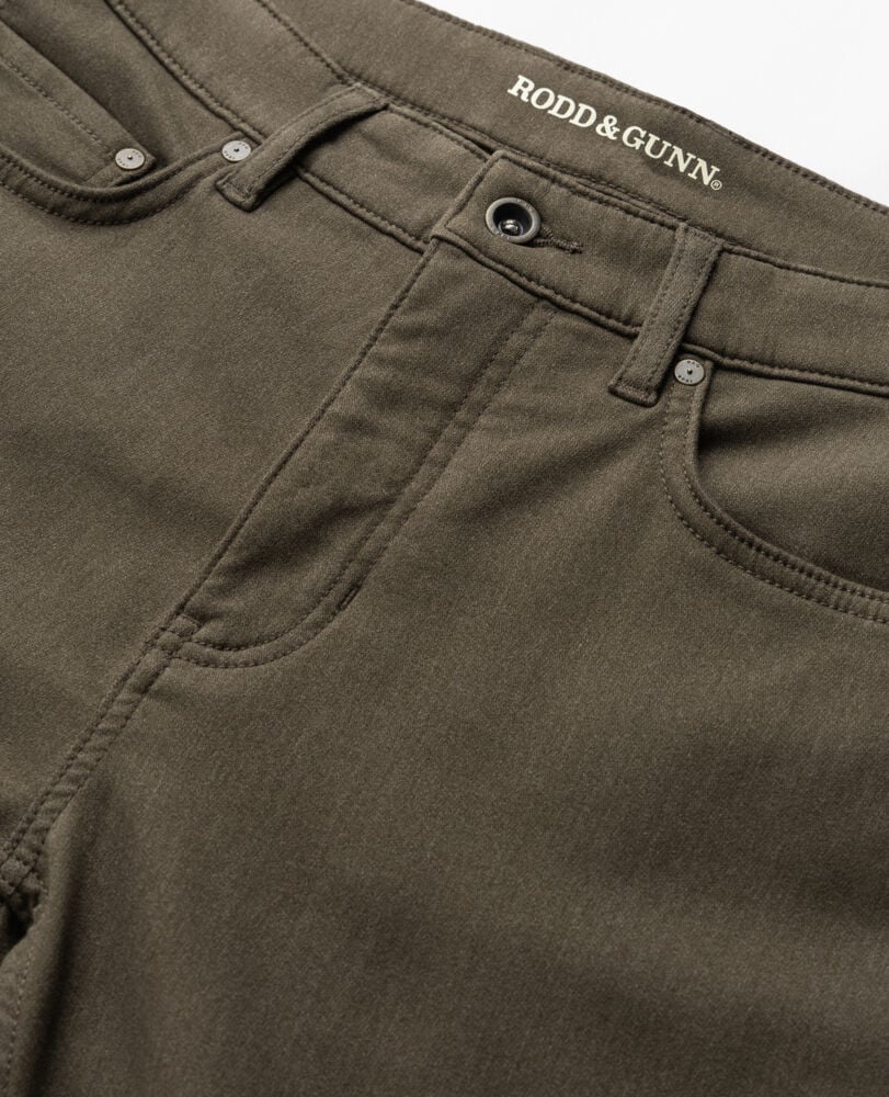 Motion Melange Straight Fit Jean, NUTMEG, Detail 2