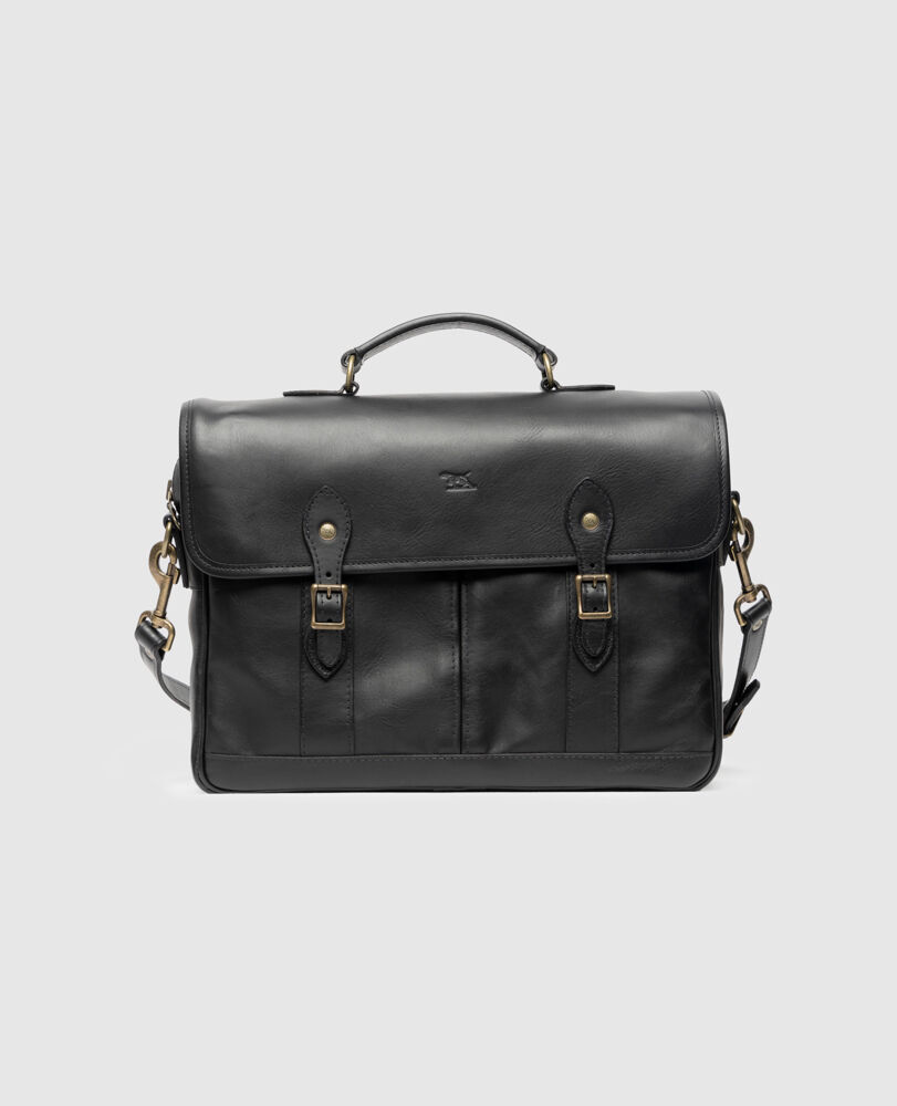 Rg Briefcase, ONYX, Front