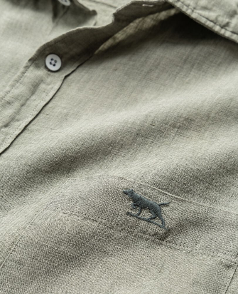 Coromandel 2 Sports Fit Shirt, SAGE GREY, Flat Lay