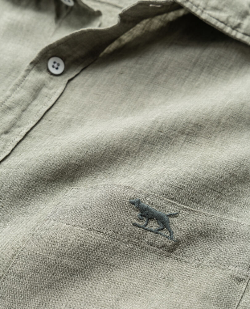 Coromandel 2 Sports Fit Shirt, SAGE GREY, Flat Lay