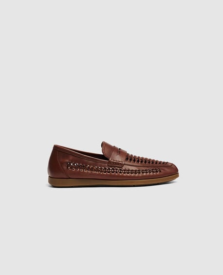 Gisborne Huarache Slip On, REDWOOD