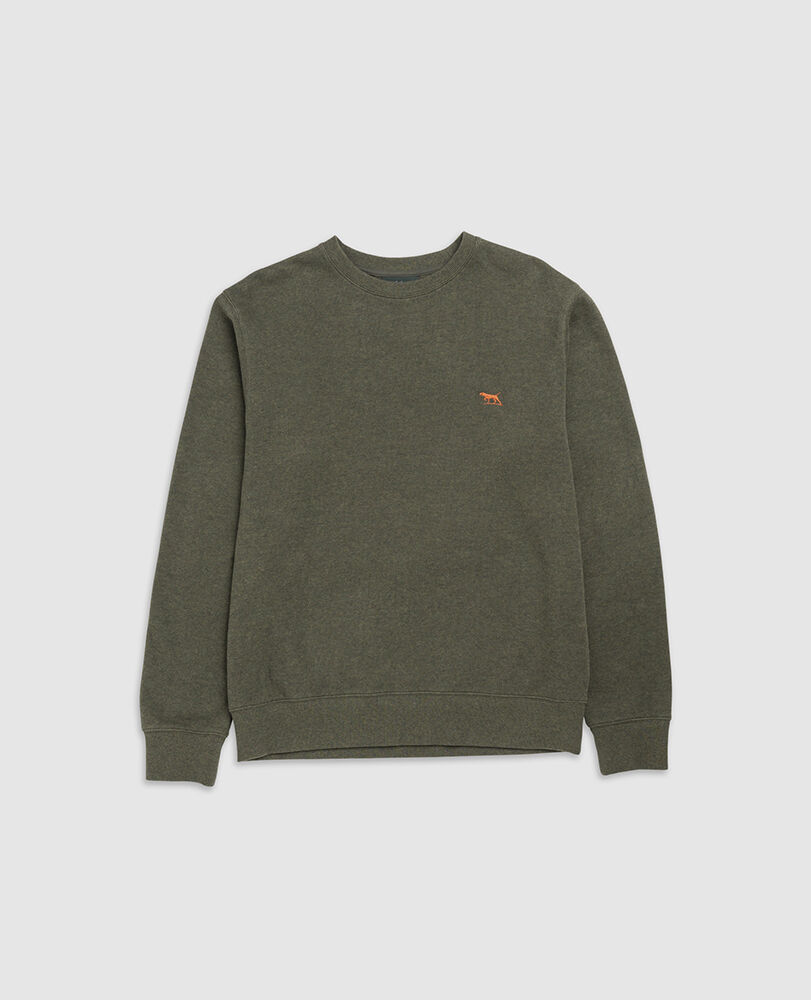 Sweatshirt col rond Gunn, ALGUE, Flat Lay