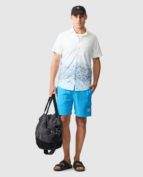Ashers Sports Fit Shirt, COCONUT
