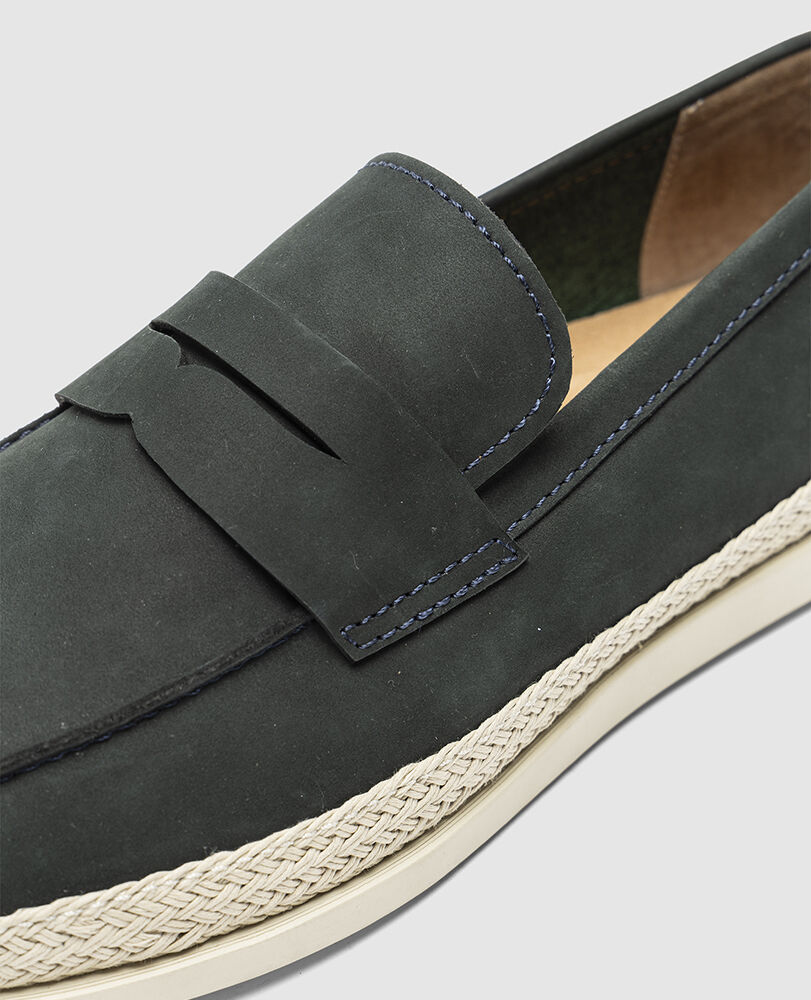 Huaraki Jute Loafer, INDIGO, Detail 3