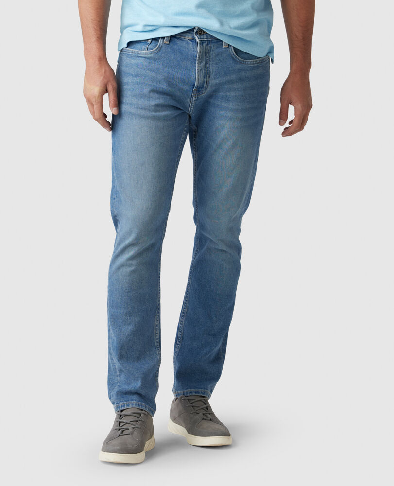 Lowry Straight Fit Jean, SKY BLUE, Front