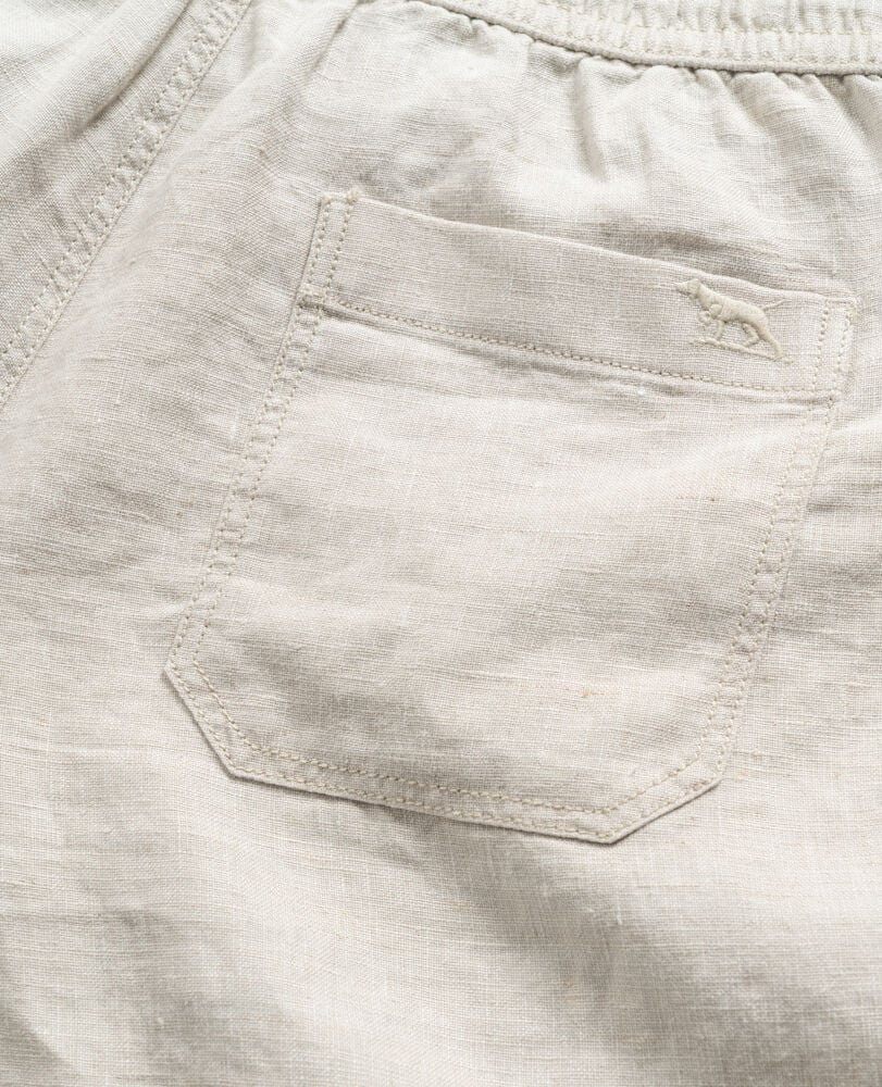 Linen 9" Resort Short, OATMEAL