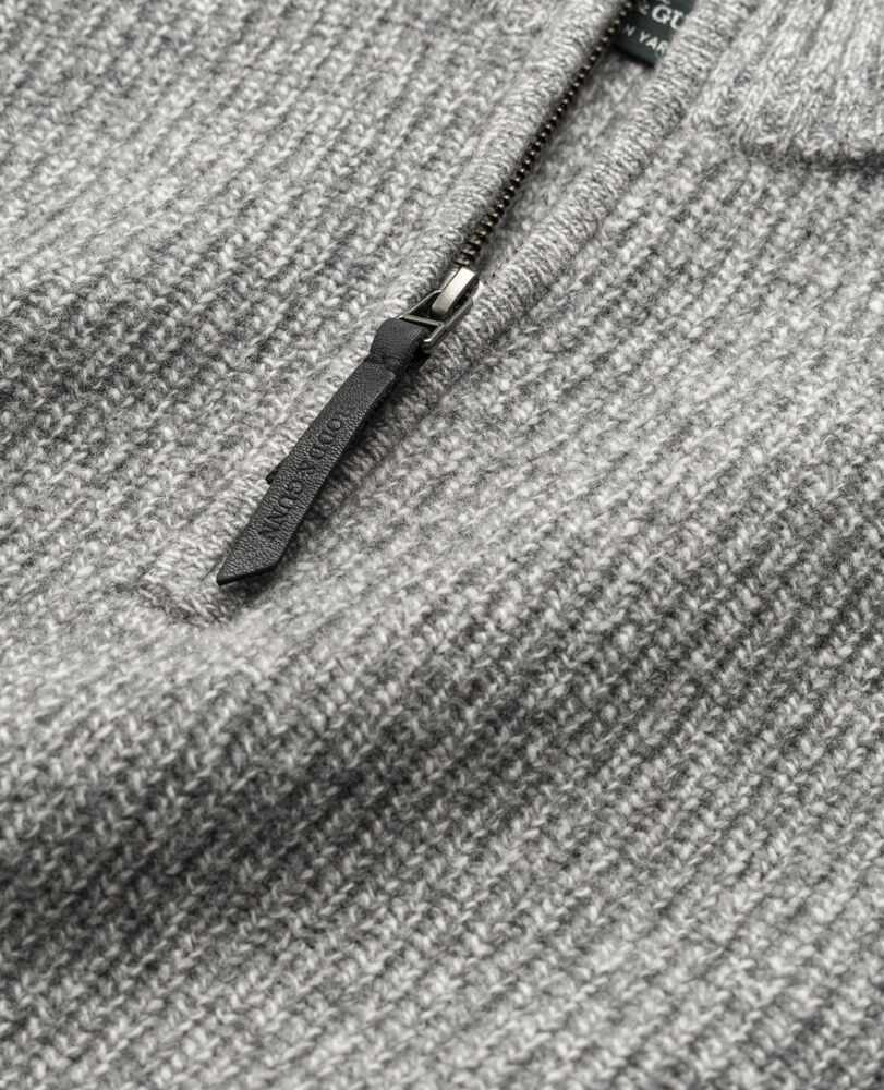 Strickpullover Robbies Road, ASPHALT, Detail 2