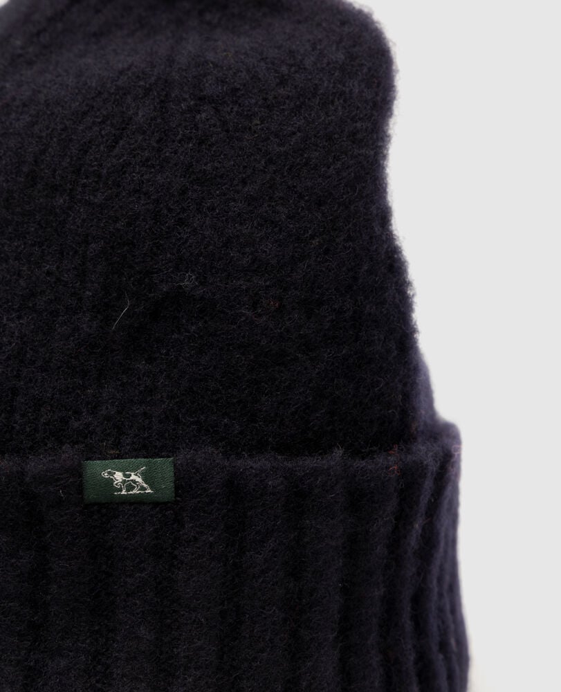 Riversdale Beanie, NAVY, Flat Lay