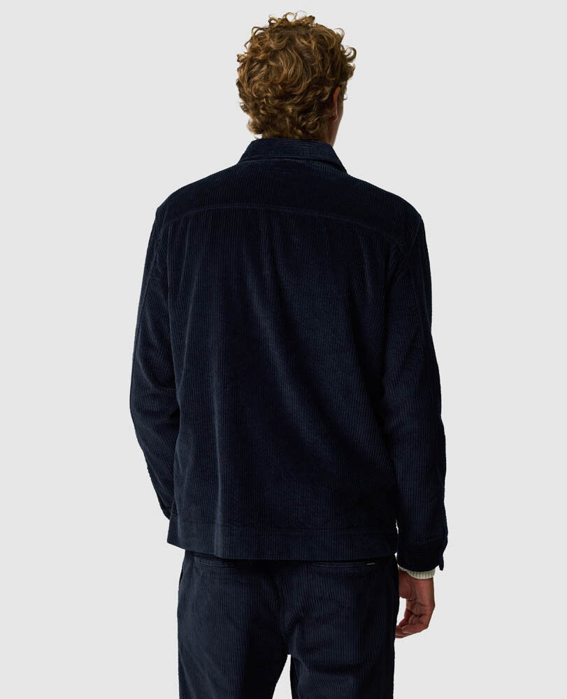 Anvil Island Shacket, NAVY, Back