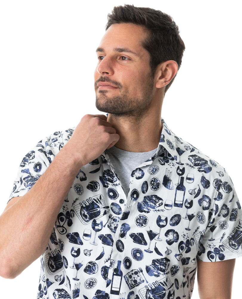 Killnichy Sports Fit Shirt, BONE, Detail 2