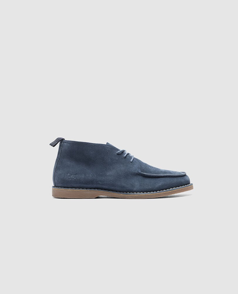 Samson Desert Boot, DENIM, Front