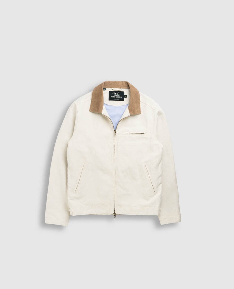 Austin East Jacket, CREAM, Flat Lay