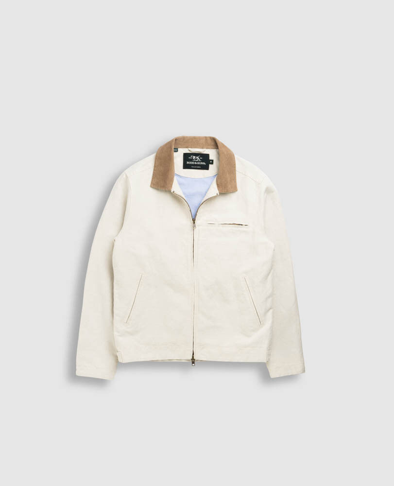 Austin East Jacket, CREAM, Flat Lay