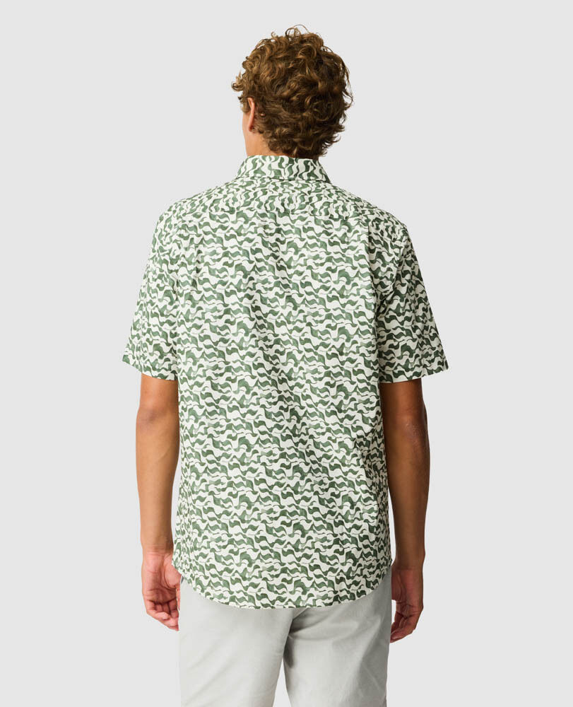 Bendigo Shirt, KELP, Back
