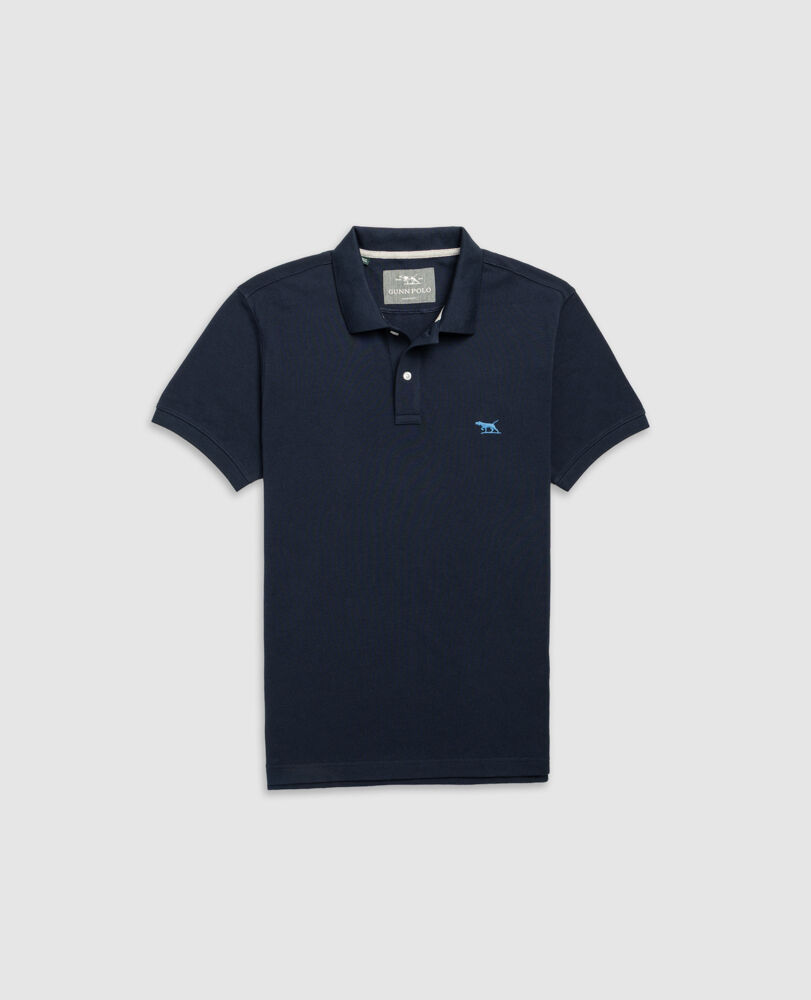 The Gunn Sports Fit Polo, ECLIPSE, Flat Lay