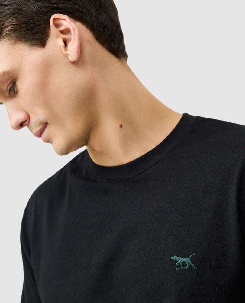 The Gunn Sports Fit Tee 2.0, LIQUORICE, Detail 3