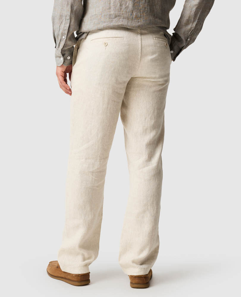 Spencer Bay Pant, HAFERBREI, Off Front