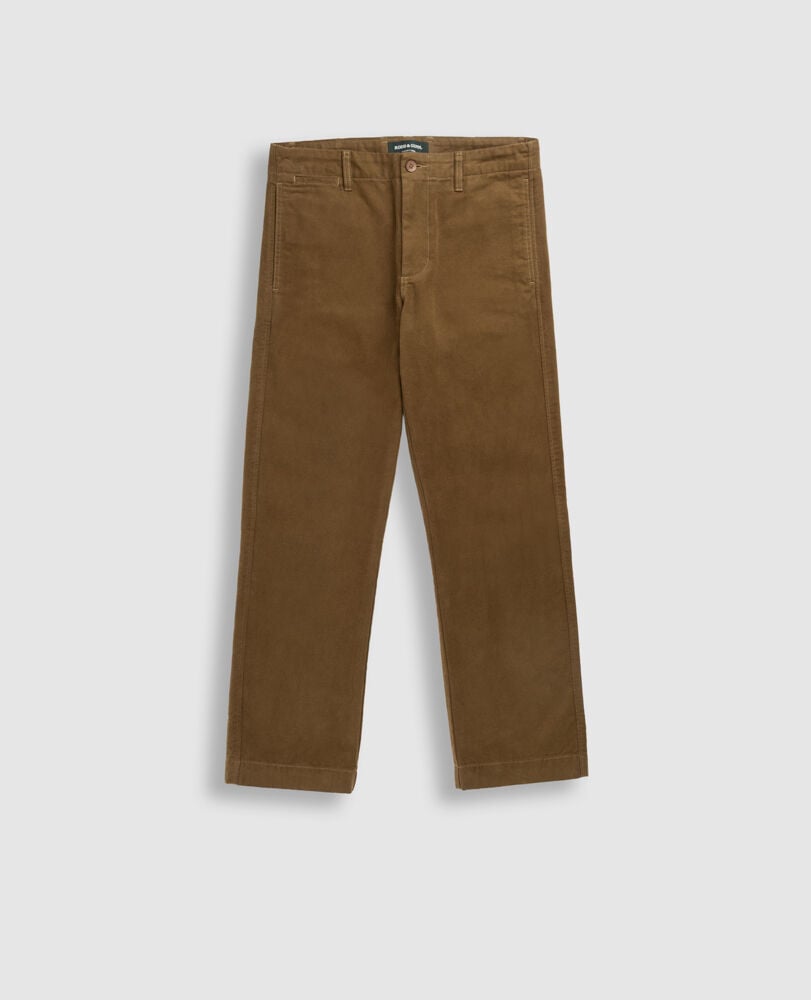 Clyde Relaxed Fit Pant &middot; Khaki 34, KHAKI, Flat Lay