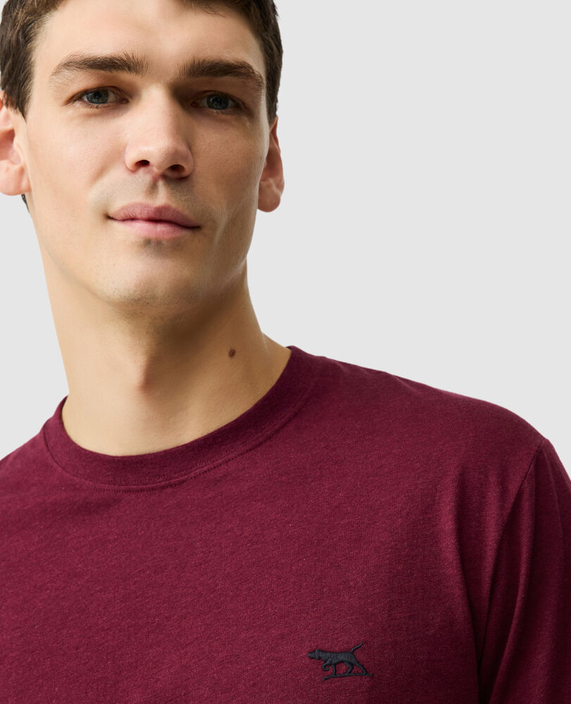 The Gunn Sports Fit Tee 2.0, OXBLOOD, Detail 3