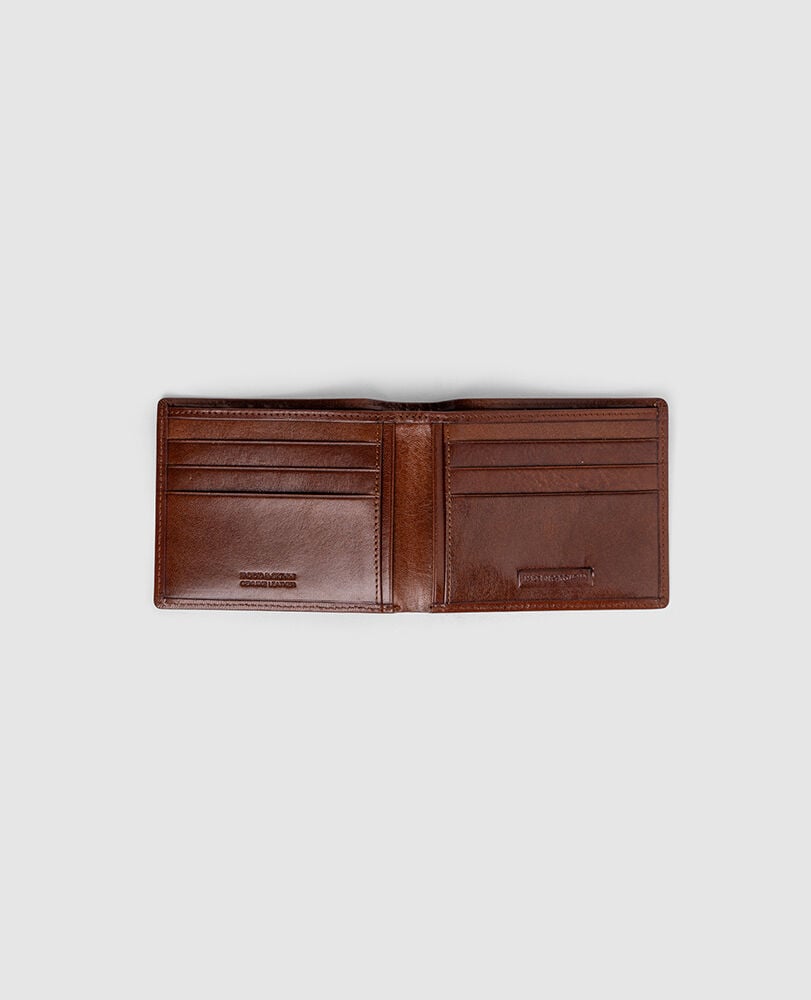 Wakefield Bi-Fold Wallet, COGNAC, Back
