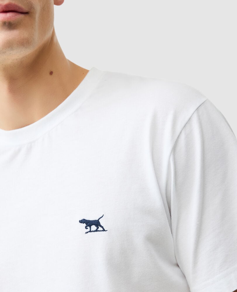 The Gunn Tee 2.0, SNOW, Detail 3