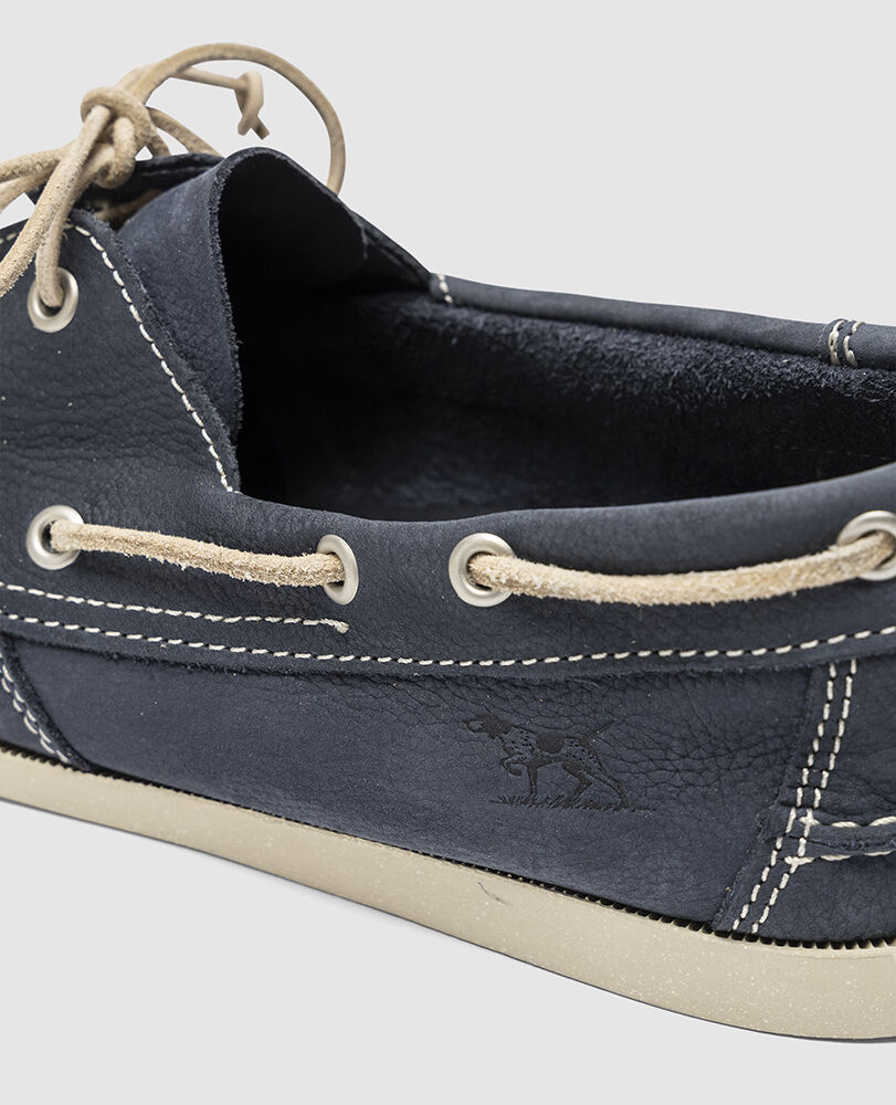 Viaduct Boat Shoe, DENIM, Detail 3