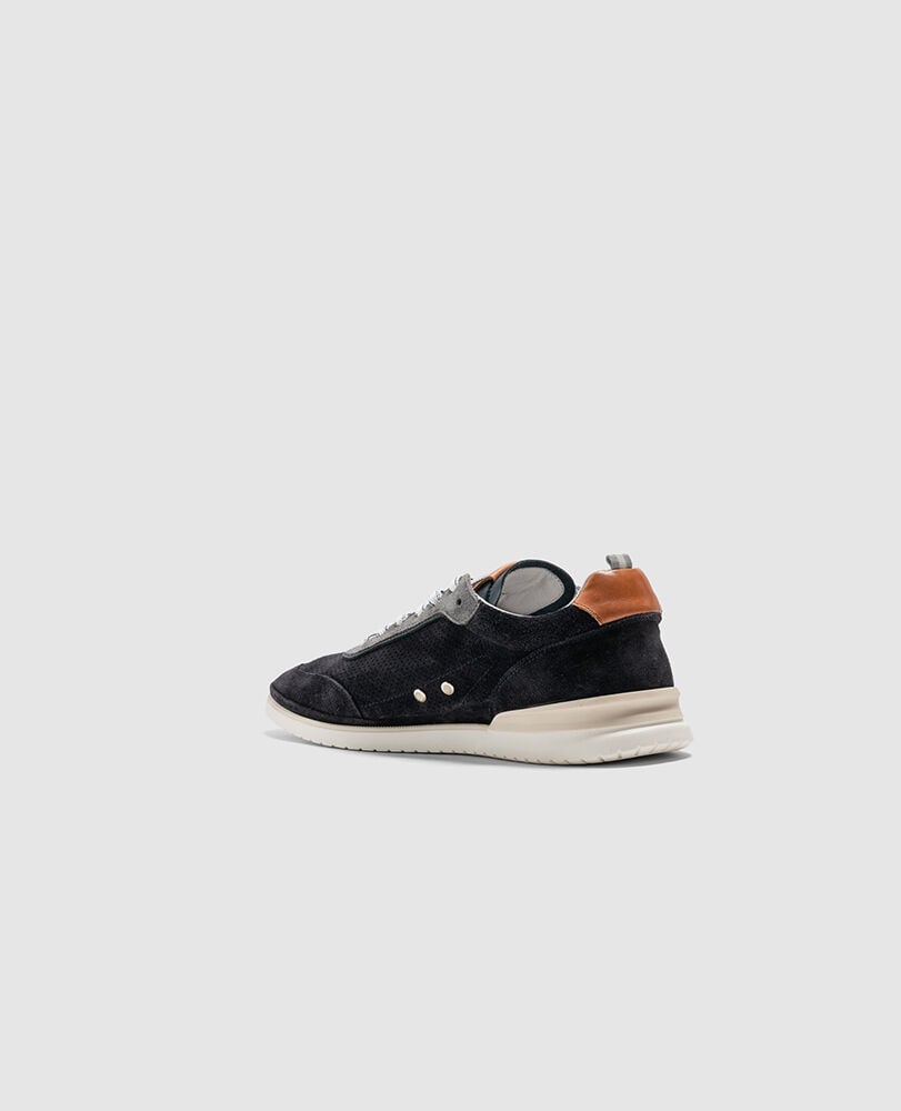 Parnell Sneaker, NAVY, Flat Lay