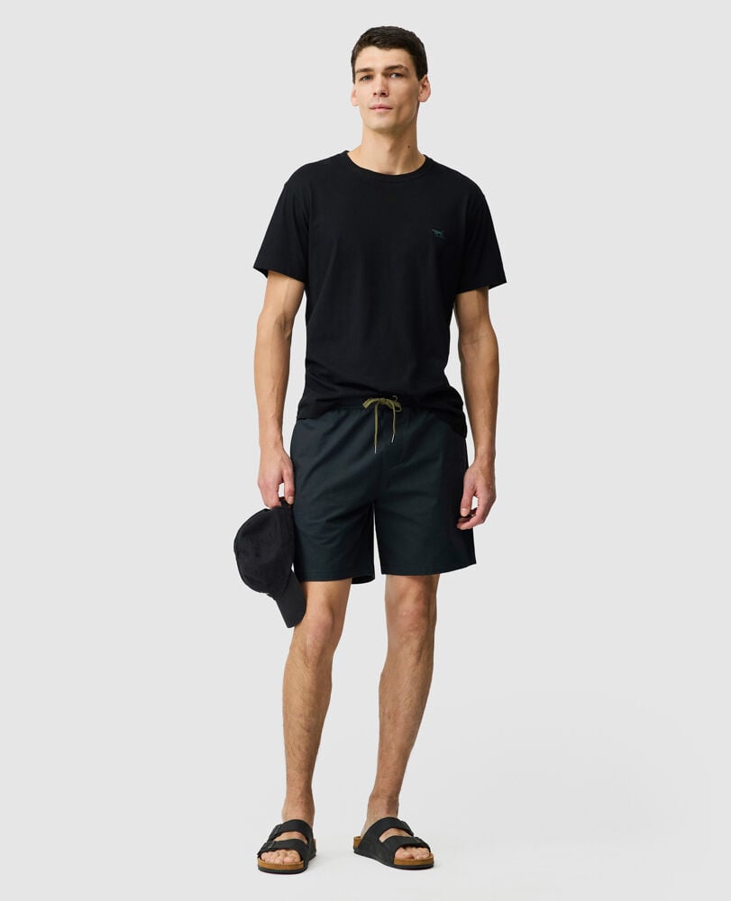 Gunn 7" Resort Short, COAL, Off Front