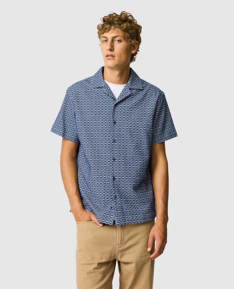 Knightsbridge Shirt, INDIGO, Front