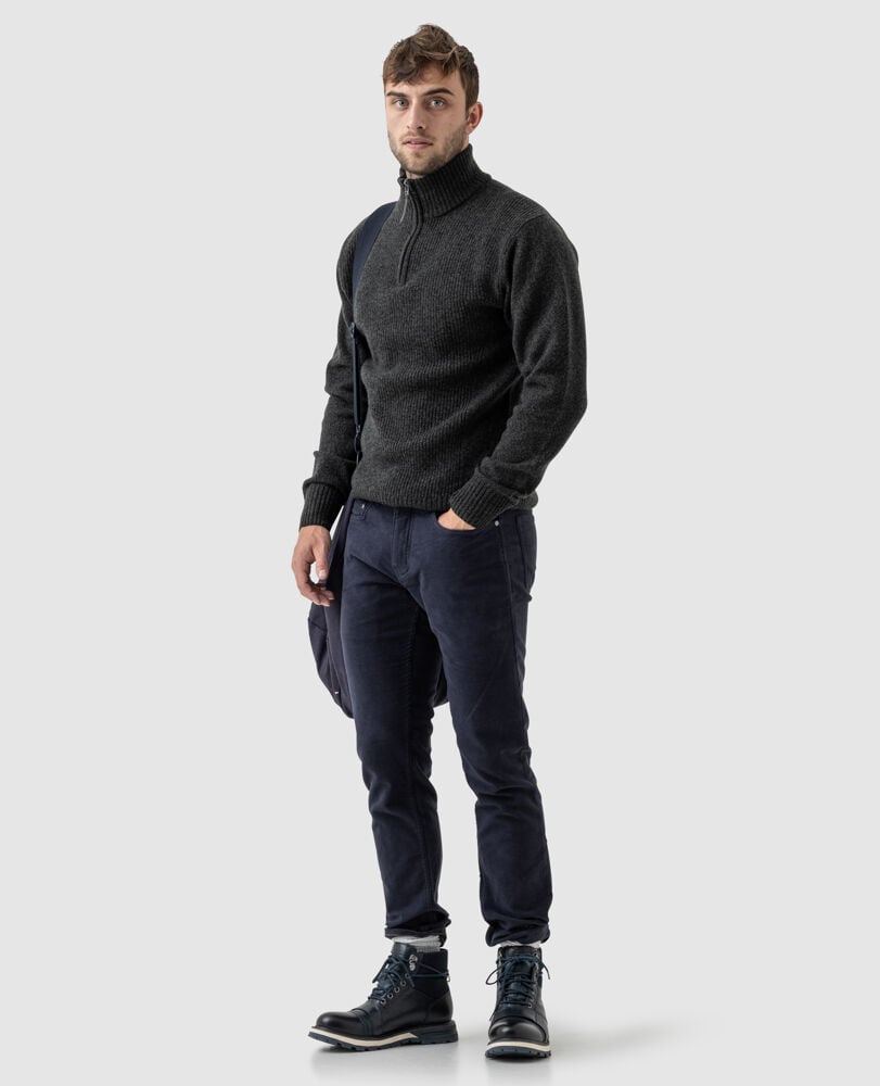 Charlestown Knit, JUNGLE, Off Front
