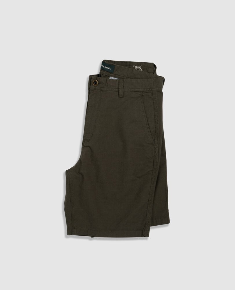 The Gunn 9" Short, FOREST, Flat Lay