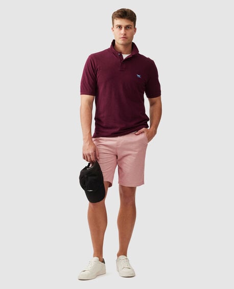 The Gunn Original Fit Polo, GARNET