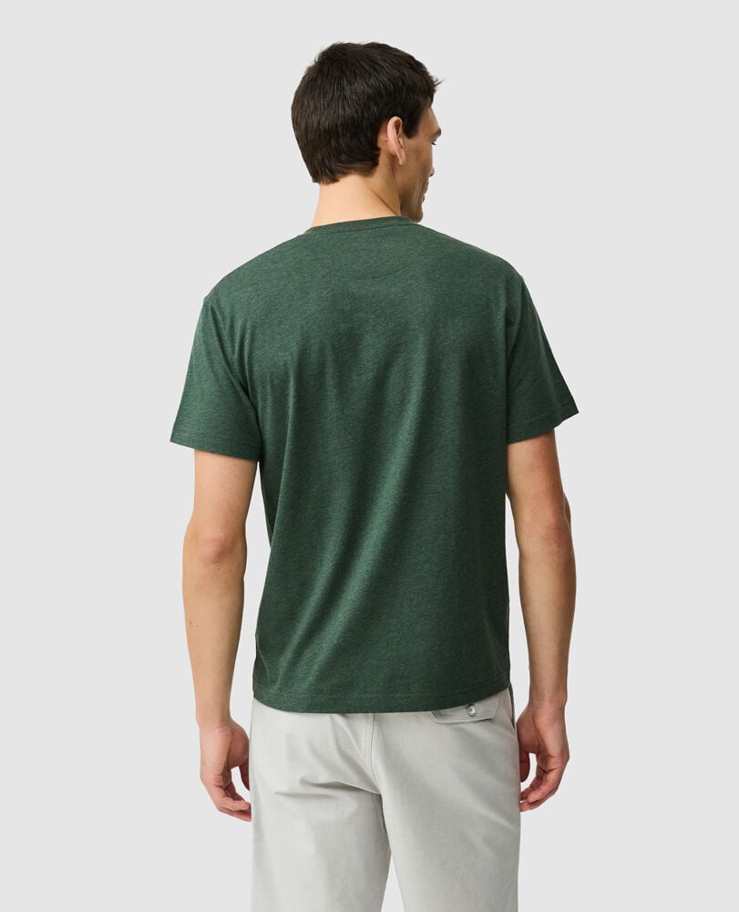 The Gunn Tee 2.0, HUNTER GREEN, Back