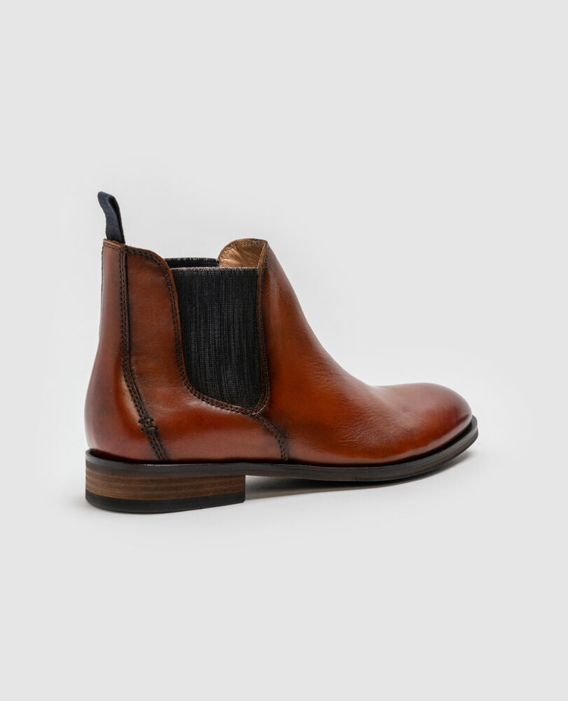 Kingsview Road Chelsea Boot, TAN, Back