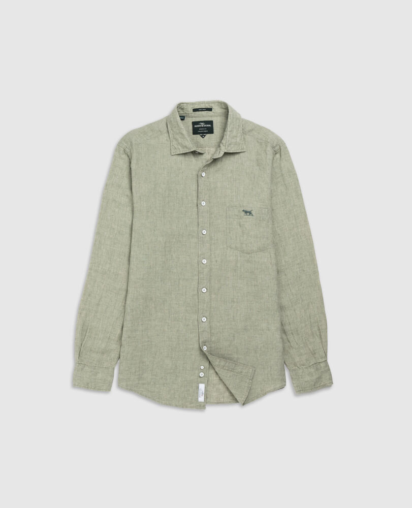 Coromandel 2 Sports Fit Shirt, SAGE GREY, Detail 2