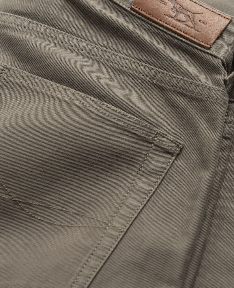 Jeans Motion mit schmaler Passform, KIESEL, Detail 3