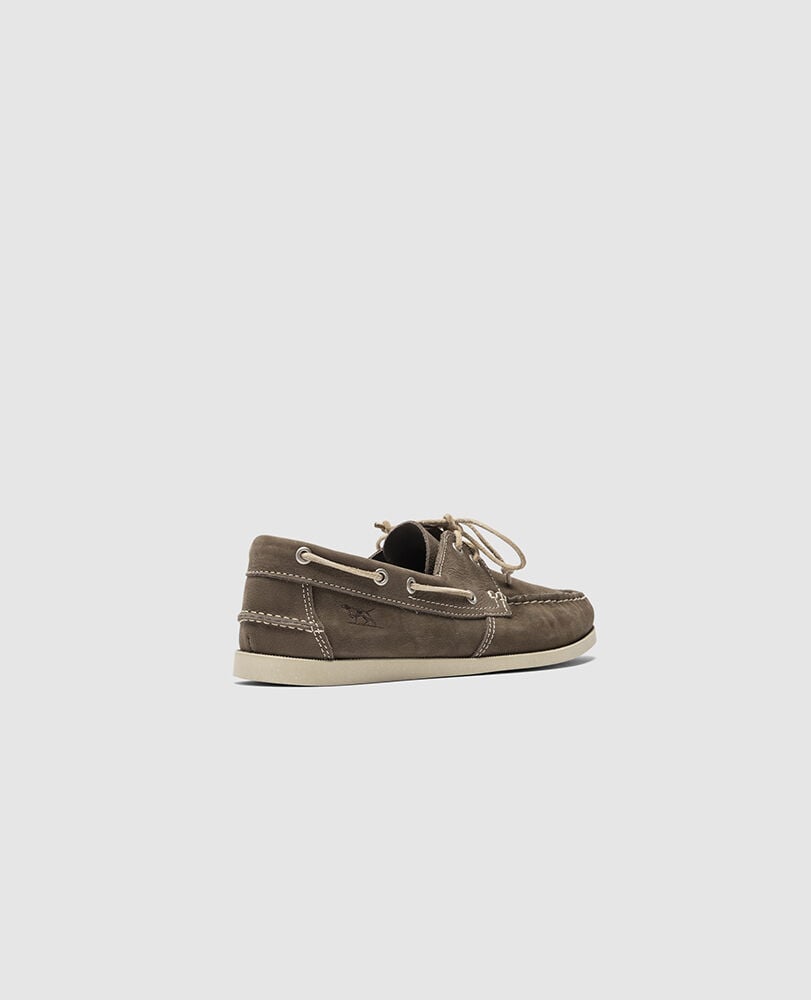 Viaduct Boat Shoe · Charcoal 41, CHARCOAL, Back