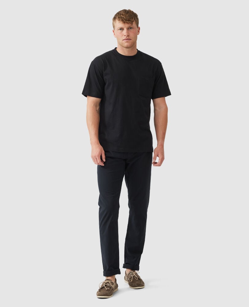 Gunn Original Fit Tee, NOIR, Off Front