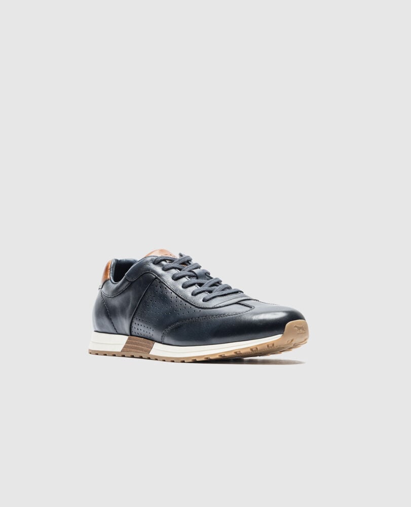 Otago Sneaker, NAVY, Off Front