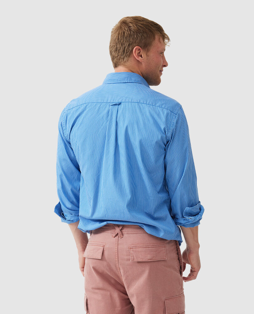 Balmoral Hill Shirt, OCEAN, Back