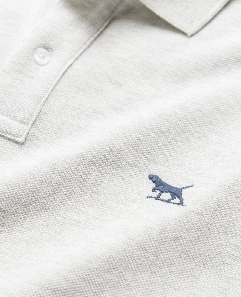 Long Sleeve Sports Fit Gunn Polo, CLOUD, Detail 2