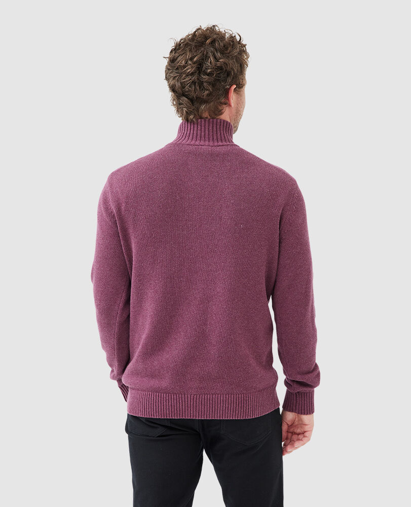 Merrick Bay Knit · Cranberry LG, CRANBERRY, Back