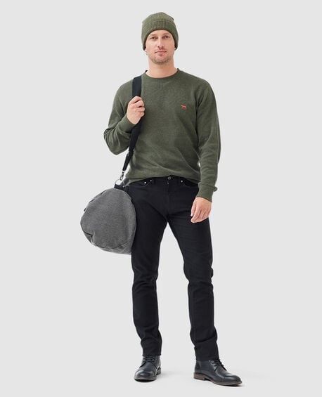 Gunn Crew Neck Sweat, SEAWEED