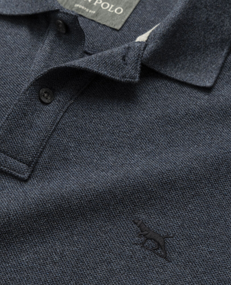 Polo manches longues gunn, MARINE, Detail 2