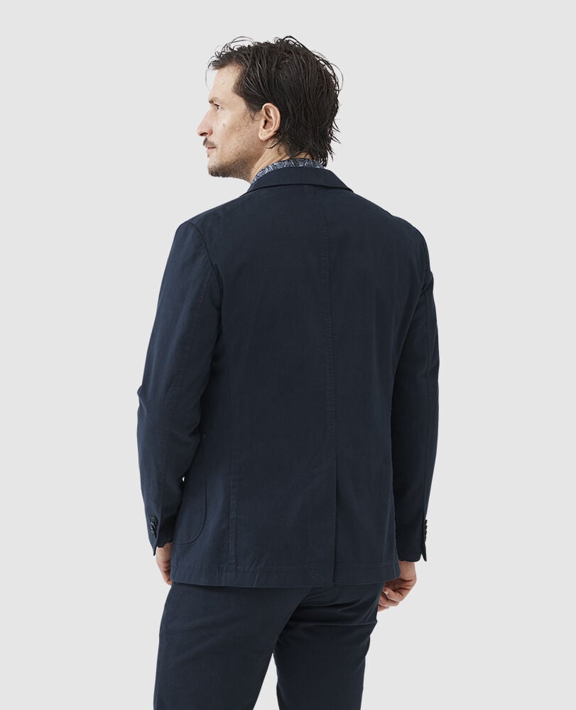 Owen Valley Sports Fit Jacket, MIDNIGHT, Back