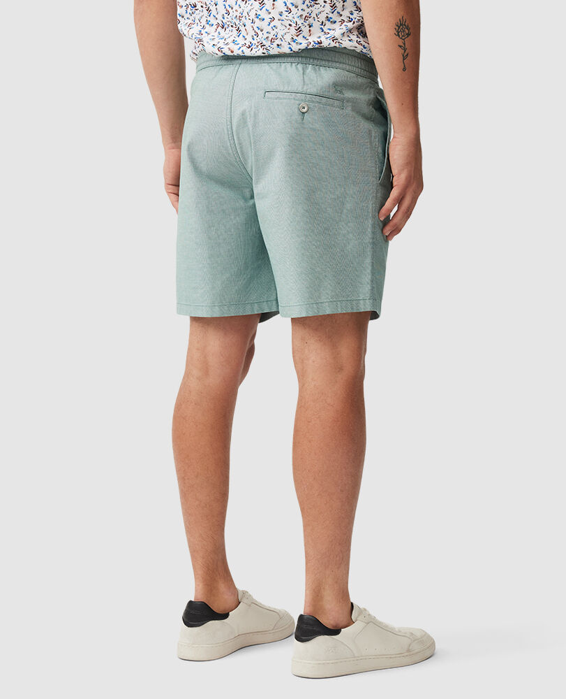 Gunn 7" Resort Short, VERDANT, Back