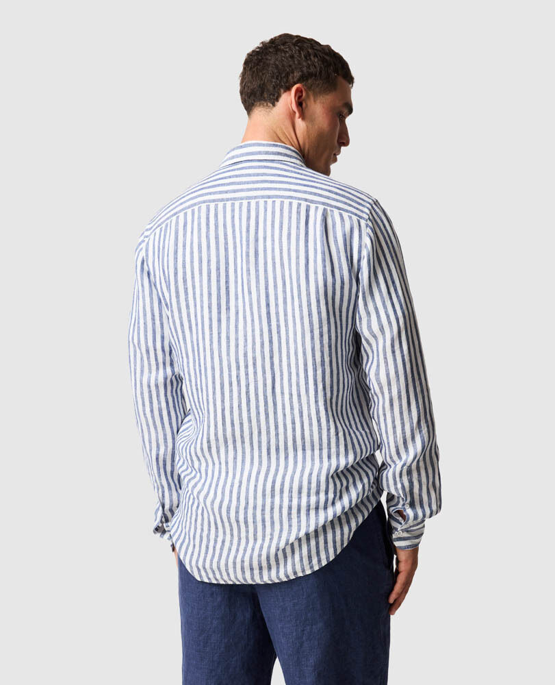 Seadown Sports Fit Shirt, FRENCH NAVY, Back