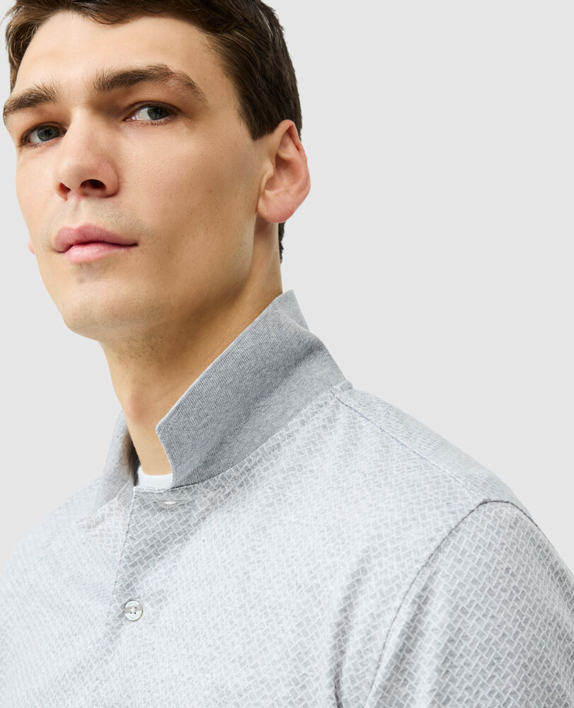Chatto Creek Polo mit sportlicher Passform, ASCHGRAU, Detail 3